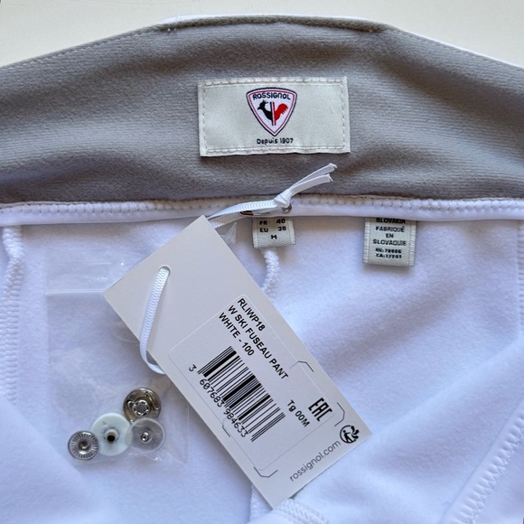 Rossignol Women’s White Fuseau Ski Pants - M - Picture 10 of 16